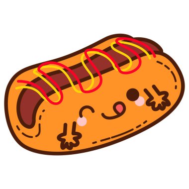 Çocuklar ve restoranlar için duygu yüklü fast food ya da abur cubur çeşitleri.