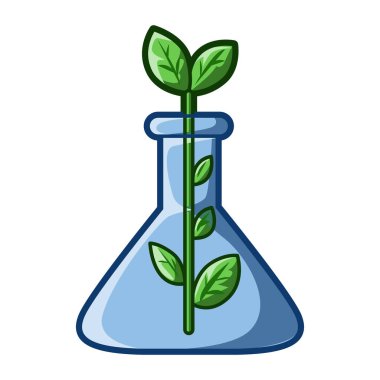 Ekolojinin simgeleri. Yenilenebilir enerji elementleri. Yeşil yaprak güneş ve rüzgar enerjisi.