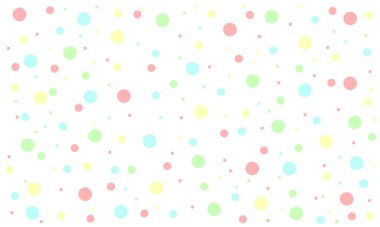 Kusursuz desen ızgarası ve pastel renkli polkadot ve arkaplan ve duvar kağıdı için uygun