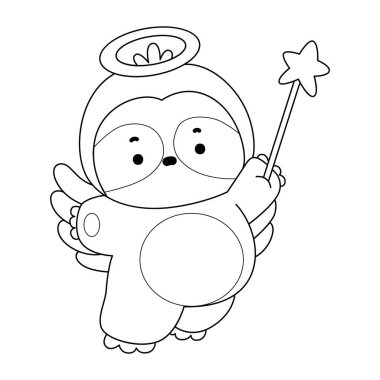 Sevimli tembellerin boyama sayfaları. Bir peri gibi tembelliğin ana hatları