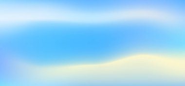 Beautiful gradient blur blue background. Mesh spring gradient. vector abstract background for banner clipart