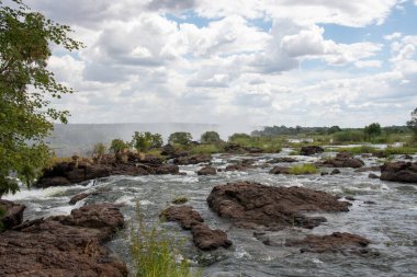 Güzel Victoria Şelalesi, Zambezi Nehri üzerinde bir şelale, UNESCO 'nun dünya mirası alanı.