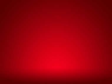 Soyut kırmızı arkaplan, sevgililer günü veya Noel tasarımı düzeni, stüdyo, web şablonu, oda ve pürüzsüz bir gradyan renk ile rapor etmek için kullanılabilir. Siyah ve kırmızı arka plan. Ürün tasarımı promosyonu için kırmızı oda