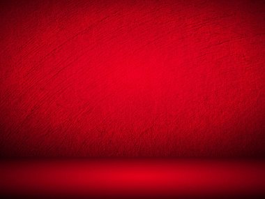 Soyut kırmızı arkaplan, sevgililer günü veya Noel tasarımı düzeni, stüdyo, web şablonu, oda ve pürüzsüz bir gradyan renk ile rapor etmek için kullanılabilir. Siyah ve kırmızı arka plan. Ürün tasarımı promosyonu için kırmızı oda