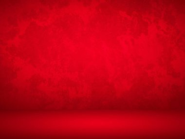 Soyut kırmızı arkaplan, sevgililer günü veya Noel tasarımı düzeni, stüdyo, web şablonu, oda ve pürüzsüz bir gradyan renk ile rapor etmek için kullanılabilir. Siyah ve kırmızı arka plan. Ürün tasarımı promosyonu için kırmızı oda