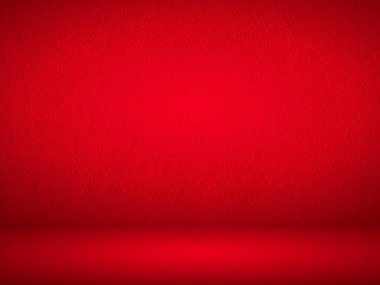 Soyut kırmızı arkaplan, sevgililer günü veya Noel tasarımı düzeni, stüdyo, web şablonu, oda ve pürüzsüz bir gradyan renk ile rapor etmek için kullanılabilir. Siyah ve kırmızı arka plan. Ürün tasarımı promosyonu için kırmızı oda