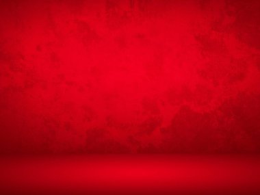 Soyut kırmızı arkaplan, sevgililer günü veya Noel tasarımı düzeni, stüdyo, web şablonu, oda ve pürüzsüz bir gradyan renk ile rapor etmek için kullanılabilir. Siyah ve kırmızı arka plan. Ürün tasarımı promosyonu için kırmızı oda