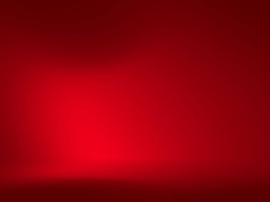 Soyut kırmızı arkaplan, sevgililer günü veya Noel tasarımı düzeni, stüdyo, web şablonu, oda ve pürüzsüz bir gradyan renk ile rapor etmek için kullanılabilir. Siyah ve kırmızı arka plan. Ürün tasarımı promosyonu için kırmızı oda