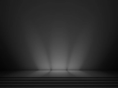 Soyut siyah arkaplan, sevgililer günü veya Noel tasarımı düzeni, stüdyo, web şablonu, oda ve pürüzsüz bir gradyan renk ile rapor etmek için kullanılabilir. Siyah ve gri arka plan. Siyah gradyan boşluk veya ürün tasarımı tanıtımı için Gradyan oda siyahı