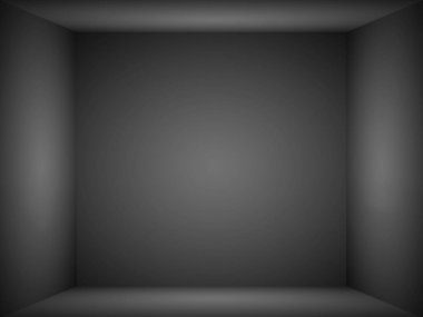 Soyut siyah arkaplan, sevgililer günü veya Noel tasarımı düzeni, stüdyo, web şablonu, oda ve pürüzsüz bir gradyan renk ile rapor etmek için kullanılabilir. Siyah ve gri arka plan. Siyah gradyan boşluk veya ürün tasarımı tanıtımı için Gradyan oda siyahı