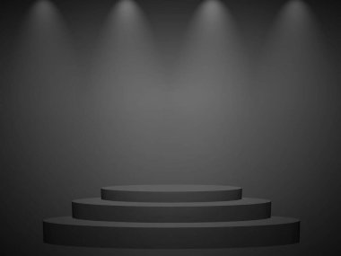 Soyut siyah arkaplan, sevgililer günü veya Noel tasarımı düzeni, stüdyo, web şablonu, oda ve pürüzsüz bir gradyan renk ile rapor etmek için kullanılabilir. Siyah ve gri arka plan. Siyah gradyan boşluk veya ürün tasarımı tanıtımı için Gradyan oda siyahı