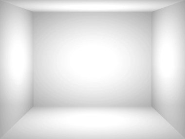 Gri ve beyaz arka plan. Web tasarım şablonları için soyut gümüş arkaplan, noel, sevgililer günü, ürün stüdyosu odası ve düzgün gradyan renkte iş raporu. Gümüş gradyan boşluk veya ürün tasarımı tanıtımı için Gradyan oda beyazı