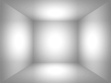 Gri ve beyaz arka plan. Web tasarım şablonları için soyut gümüş arkaplan, noel, sevgililer günü, ürün stüdyosu odası ve düzgün gradyan renkte iş raporu. Gümüş gradyan boşluk veya ürün tasarımı tanıtımı için Gradyan oda beyazı