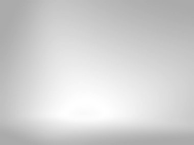 Gri ve beyaz arka plan. Web tasarım şablonları için soyut gümüş arkaplan, noel, sevgililer günü, ürün stüdyosu odası ve düzgün gradyan renkte iş raporu. Gümüş gradyan boşluk veya ürün tasarımı tanıtımı için Gradyan oda beyazı