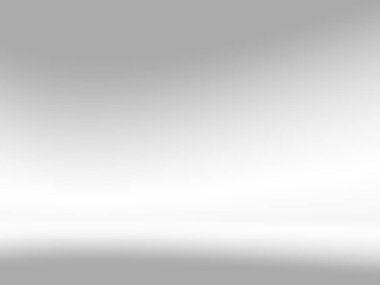 Gri ve beyaz arka plan. Web tasarım şablonları için soyut gümüş arkaplan, noel, sevgililer günü, ürün stüdyosu odası ve düzgün gradyan renkte iş raporu. Gümüş gradyan boşluk veya ürün tasarımı tanıtımı için Gradyan oda beyazı