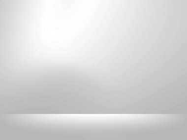 Gri ve beyaz arka plan. Web tasarım şablonları için soyut gümüş arkaplan, noel, sevgililer günü, ürün stüdyosu odası ve düzgün gradyan renkte iş raporu. Gümüş gradyan boşluk veya ürün tasarımı tanıtımı için Gradyan oda beyazı