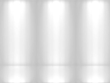 Gri ve beyaz arka plan. Web tasarım şablonları için soyut gümüş arkaplan, noel, sevgililer günü, ürün stüdyosu odası ve düzgün gradyan renkte iş raporu. Gümüş gradyan boşluk veya ürün tasarımı tanıtımı için Gradyan oda beyazı