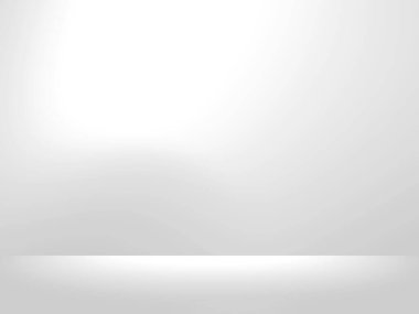 Gri ve beyaz arka plan. Web tasarım şablonları için soyut gümüş arkaplan, noel, sevgililer günü, ürün stüdyosu odası ve düzgün gradyan renkte iş raporu. Gümüş gradyan boşluk veya ürün tasarımı tanıtımı için Gradyan oda beyazı