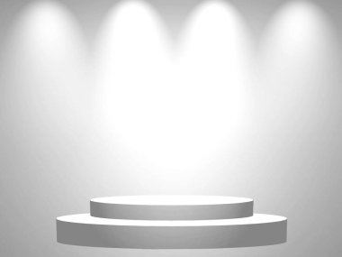 Gri ve beyaz arka plan. Web tasarım şablonları için soyut gümüş arkaplan, noel, sevgililer günü, ürün stüdyosu odası ve düzgün gradyan renkte iş raporu. Gümüş gradyan boşluk veya ürün tasarımı tanıtımı için Gradyan oda beyazı