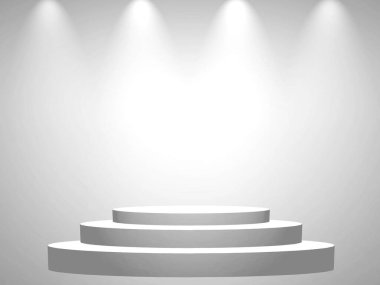 Gri ve beyaz arka plan. Web tasarım şablonları için soyut gümüş arkaplan, noel, sevgililer günü, ürün stüdyosu odası ve düzgün gradyan renkte iş raporu. Gümüş gradyan boşluk veya ürün tasarımı tanıtımı için Gradyan oda beyazı