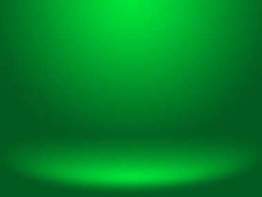 Yeşil arka plan. Web tasarım şablonları için soyut yeşil arkaplan, Noel, sevgililer günü, ürün stüdyosu odası ve düzgün gradyan renkte iş raporu. Ürün tasarımı tanıtımı için yeşil gradyan alanı veya Gradyan odası yeşil