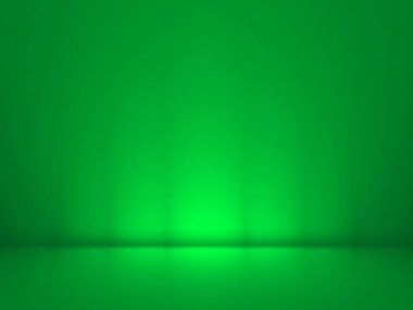 Yeşil arka plan. Web tasarım şablonları için soyut yeşil arkaplan, Noel, sevgililer günü, ürün stüdyosu odası ve düzgün gradyan renkte iş raporu. Ürün tasarımı tanıtımı için yeşil gradyan alanı veya Gradyan odası yeşil