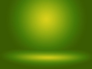 Yeşil arka plan. Web tasarım şablonları için soyut yeşil arkaplan, Noel, sevgililer günü, ürün stüdyosu odası ve düzgün gradyan renkte iş raporu. Ürün tasarımı tanıtımı için yeşil gradyan alanı veya Gradyan odası yeşil