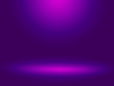 Web tasarım şablonları için soyut mor arkaplan, Noel, sevgililer günü, ürün stüdyosu odası ve düzgün gradyan renkte iş raporu. Mor gradyan boşluk veya ürün tasarımı tanıtımı için Gradyan oda menekşesi