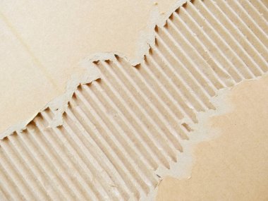 Kahverengi karton kutu dokusu. Karton kutu dokusu arka planı. Kağıt arkaplan veya karton kutu arkaplanı