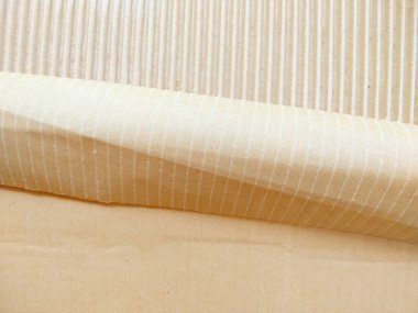 Kahverengi karton kutu dokusu. Karton kutu dokusu arka planı. Kağıt arkaplan veya karton kutu arkaplanı