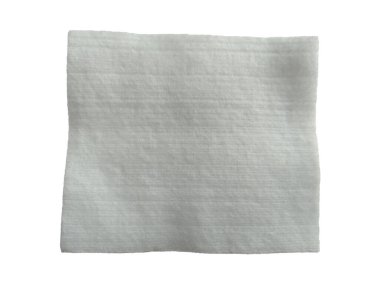 Beyaz arka planda beyaz pamuk. Pamuk iplik dokusu arka plan, beyaz kabarık doğal malzeme.