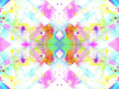 Beyaz arka planda soyut suluboya. Kağıdın üzerindeki renk. Bu bir el çizimi. Soyut suluboya arkaplanı