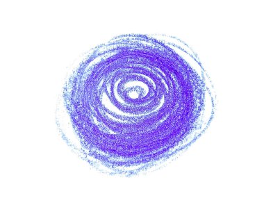 Beyaz arkaplanda soyut renkli kalemler. Renkli kalem dokusu. Bu bir el çizimi. Mavi renkli kalem arkaplanı