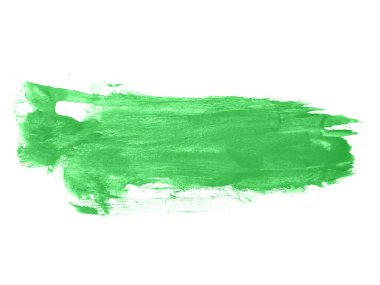 Yeşil suluboya karalama dokusu. Beyaz arka planda soyut suluboya. Bu bir el çizimi. Yeşil soyut suluboya arkaplan