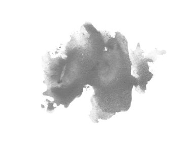 Siyah suluboya karalama dokusu. Beyaz arka planda soyut suluboya. Bu bir el çizimi. Siyah soyut suluboya arkaplan