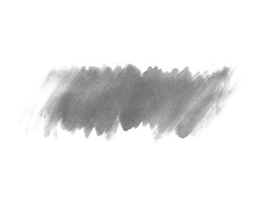 Siyah suluboya karalama dokusu. Beyaz arka planda soyut suluboya. Bu bir el çizimi. Siyah soyut suluboya arkaplan