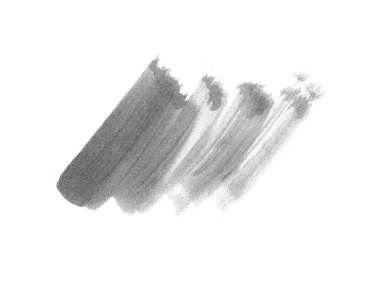 Siyah suluboya karalama dokusu. Beyaz arka planda soyut suluboya. Bu bir el çizimi. Siyah soyut suluboya arkaplan