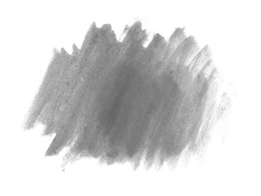 Siyah suluboya karalama dokusu. Beyaz arka planda soyut suluboya. Bu bir el çizimi. Siyah soyut suluboya arkaplan