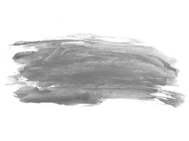 Siyah suluboya karalama dokusu. Beyaz arka planda soyut suluboya. Bu bir el çizimi. Siyah soyut suluboya arkaplan