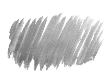 Siyah suluboya karalama dokusu. Beyaz arka planda soyut suluboya. Bu bir el çizimi. Siyah soyut suluboya arkaplan