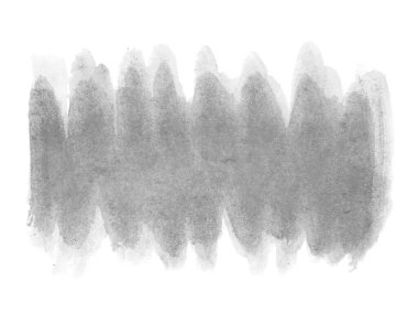 Siyah suluboya karalama dokusu. Beyaz arka planda soyut suluboya. Bu bir el çizimi. Siyah soyut suluboya arkaplan