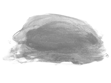 Siyah suluboya karalama dokusu. Beyaz arka planda soyut suluboya. Bu bir el çizimi. Siyah soyut suluboya arkaplan