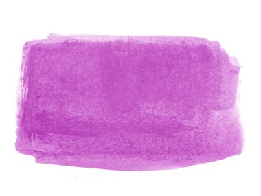 Mor suluboya karalama dokusu. Beyaz arka planda soyut suluboya. Bu bir el çizimi. Violet soyut suluboya arkaplan