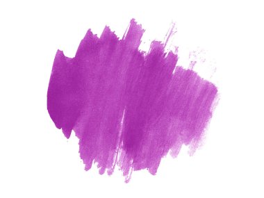 Mor suluboya karalama dokusu. Beyaz arka planda soyut suluboya. Bu bir el çizimi. Violet soyut suluboya arkaplan