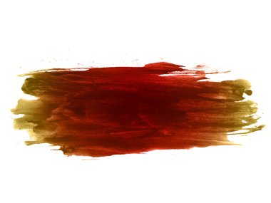 Kırmızı ve sarı suluboya karalama dokusu. Bu bir el çizimi. Kırmızı ve sarı soyut suluboya arkaplan