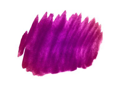 Mavi ve mor suluboya karalama dokusu. Bu bir el çizimi. Mavi ve mor soyut suluboya arkaplan