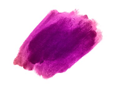 Mavi ve mor suluboya karalama dokusu. Bu bir el çizimi. Mavi ve mor soyut suluboya arkaplan