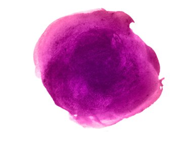 Mavi ve mor suluboya karalama dokusu. Bu bir el çizimi. Mavi ve mor soyut suluboya arkaplan