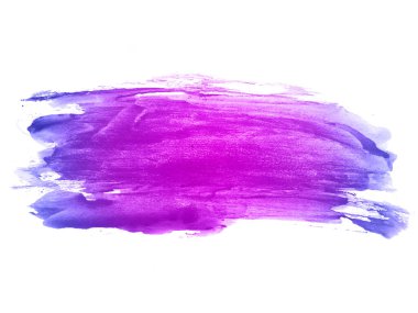 Mavi ve mor suluboya karalama dokusu. Bu bir el çizimi. Mavi ve mor soyut suluboya arkaplan