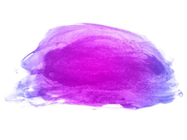 Mavi ve mor suluboya karalama dokusu. Bu bir el çizimi. Mavi ve mor soyut suluboya arkaplan